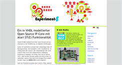 Desktop Screenshot of experiment-s.de